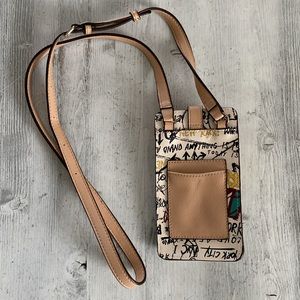 DKNY GRAFFITI CROSSBODY